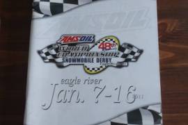 MISC  Eagle River SNOWMOBILE RACE PROGRAMS $2